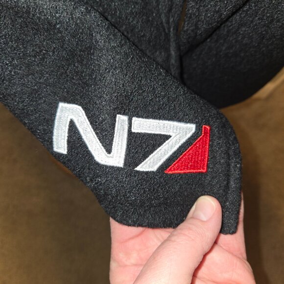 Bioware N7 Mass Effect Asymmetrical Hooded Wool Active Jacket - Women's XL - Picture 6 of 12